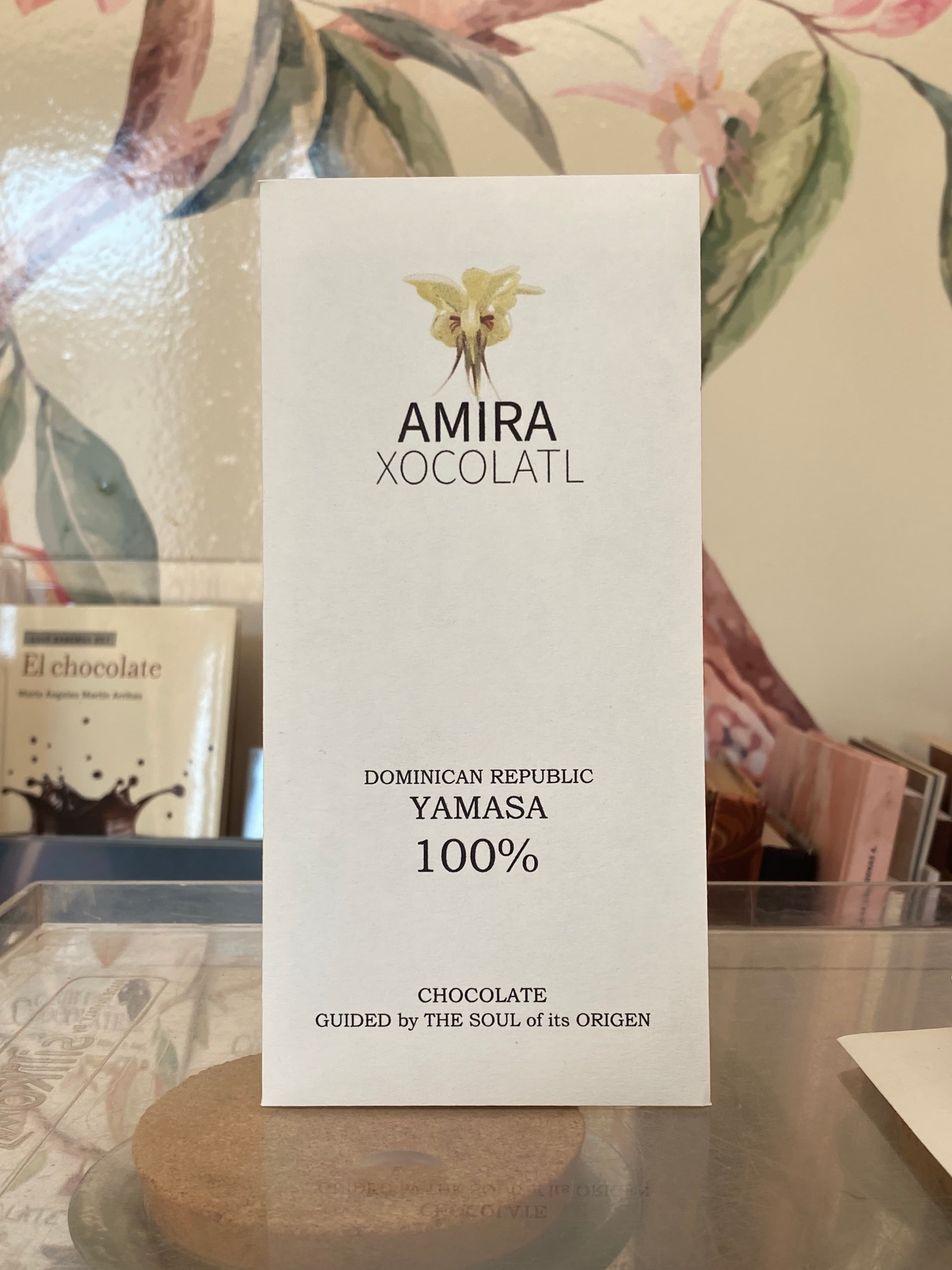 Amira Xocolatl Yamasá 100% single-origin chocolate bar